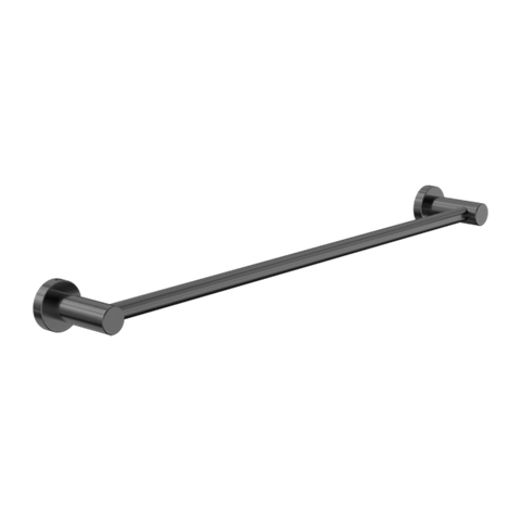 Amelie Royale Round Single Towel Rail 800mm Gunmetal BDO2030GM