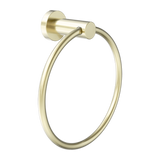 Amelie Royale Round Hand Towel Ring Brushed Gold BDO2080BG