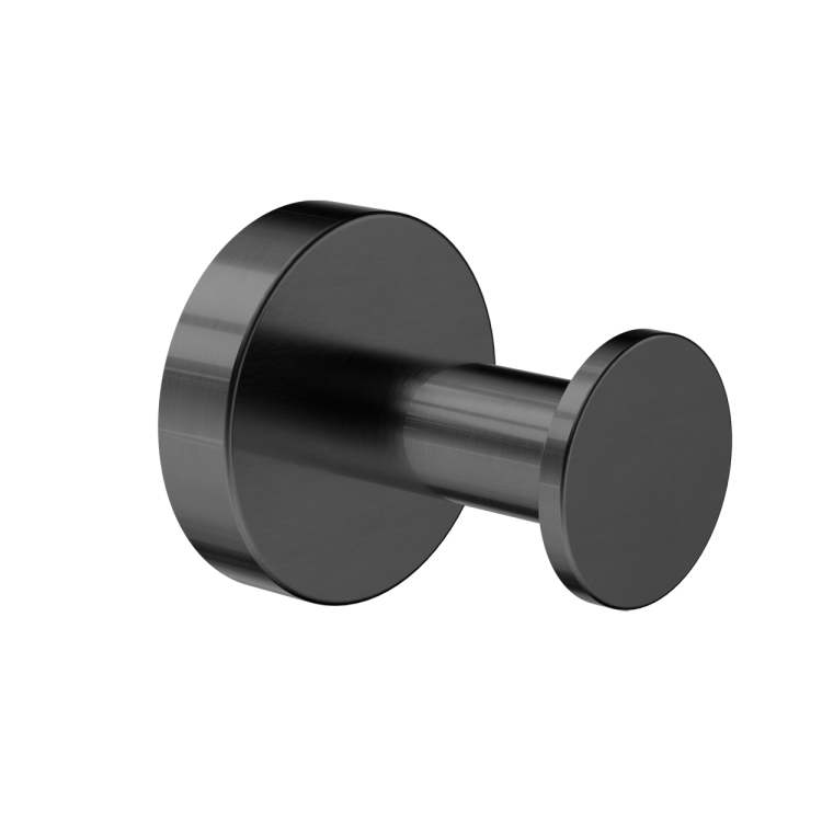 Amelie Royale Round Robe Hook Gunmetal BDO2082GM