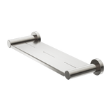 Amelie Royale Round Metal Shelf Brushed Nickel BDO2087ABN