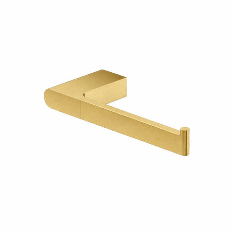 Amelie Essentiel Toilet Roll Holder Brushed Brass BDO25007BG