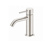 Amelie Royale II Basin Mixer Pin Curved Spout Brushed Nickel BDO25B014BN