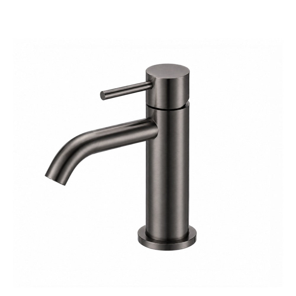Amelie Royale II Basin Mixer Pin Curved Spout Gunmetal BDO25B014GM