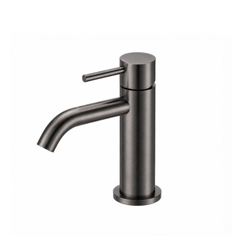Amelie Royale II Basin Mixer Pin Curved Spout Gunmetal BDO25B014GM