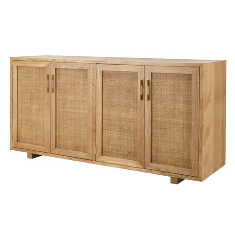 Amalfi Jordan Buffet Unit Natural Timber 49x170x85cm