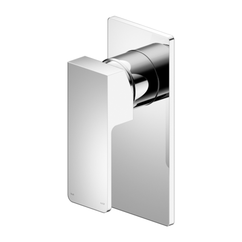 Amelie Royale Square Uni Body Shower Mixer Rectangle Plate Chrome (Full Kit) BDO301511BCH