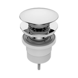 Amelie Royale II Basin Pop up & Waste Universal 40x32mm ABS with Removable Plug Chrome BDO711CH