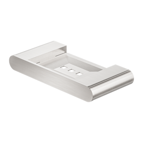 Amelie Royale Premium Soap Dish Holder Brushed Nickel BDO9081BN