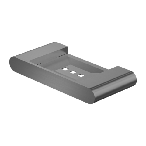 Amelie Royale Premium Soap Dish Holder Gunmetal BDO9081GM