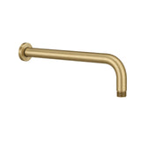 Amelie Essentiel Round Shower Arm 400mm Brushed Brass BDOIAR1107BG