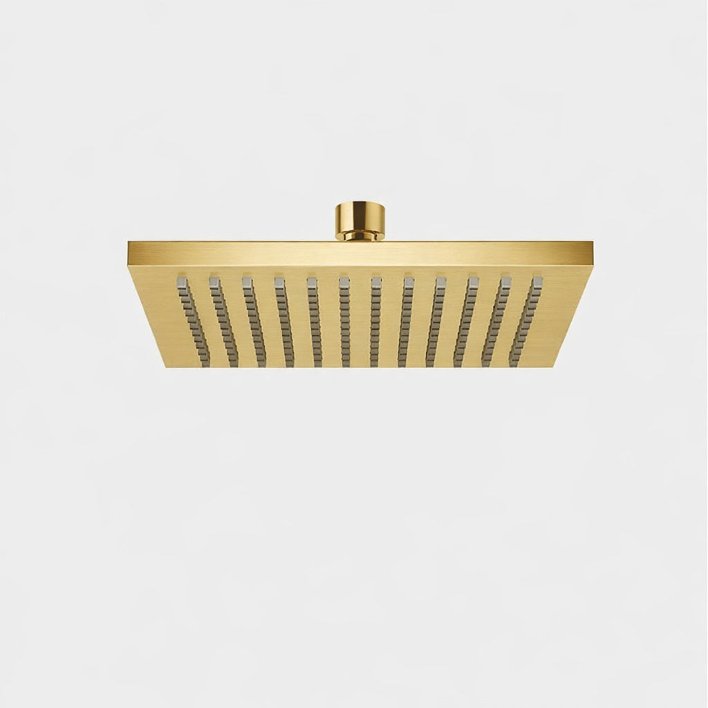Amelie Essentiel Square Shower Head 300mm Brushed Brass BDOISH1258BG