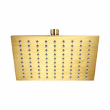 Amelie Essentiel Square Shower Head 300mm Brushed Brass BDOISH1258BG