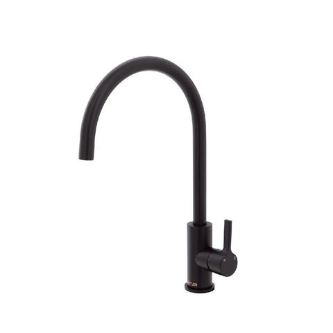 Fienza Sansa Sink Mixer Lead Free Matte Black 229105B-LF