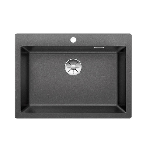 BLANCO Pleon 8 Sink Single Bowl 700X510X220mm Anthracite 526842 PLEON8K5