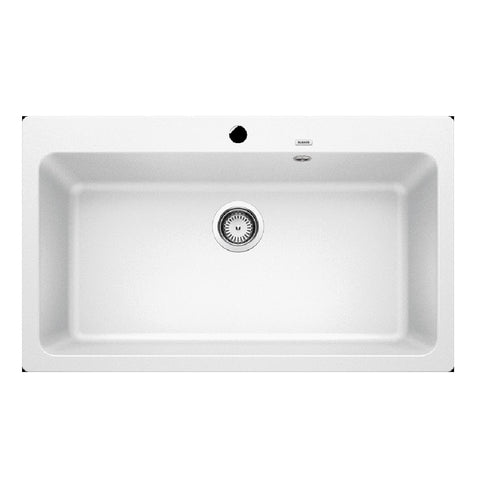 BLANCO Naya Xl 9 Sink Single Bowl 860X510X220mm White 526840 NAYAXL9WK5