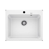 BLANCO Naya 6 Sink Single Bowl 615X510X200mm White 526826 NAYA6WK5