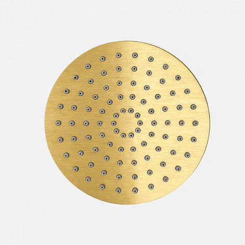 Amelie Essentiel Round Shower Head 300mm Brushed Brass BDORODR250FBG1P