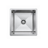 Amelie Deauville Kitchen Sink (Topmount & Undermount) 450x450x250mm (No Overflow) Stainless Steel BDOSSLUNSB450