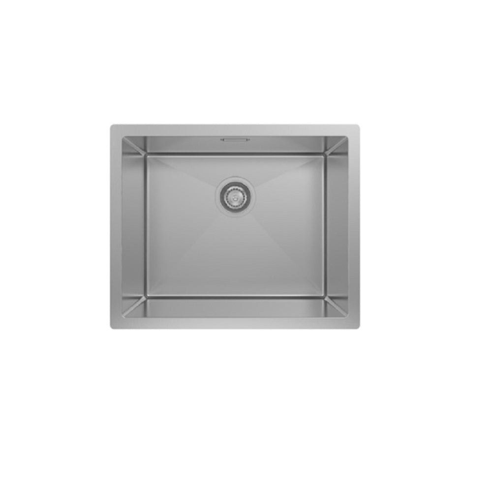 Amelie Deauville Kitchen Sink (Topmount & Undermount) 550x450x250mm (with Overflow) Stainless Steel BDOSSTRAWO45