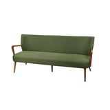 Academy Darcy 3 Seater Sofa Green Herringbone 180x78x81cm