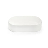 Amelie Deauville Above Counter Pill Basin 520x300x115mm (No Overflow) Matte White BDOKIN520AVB-MW