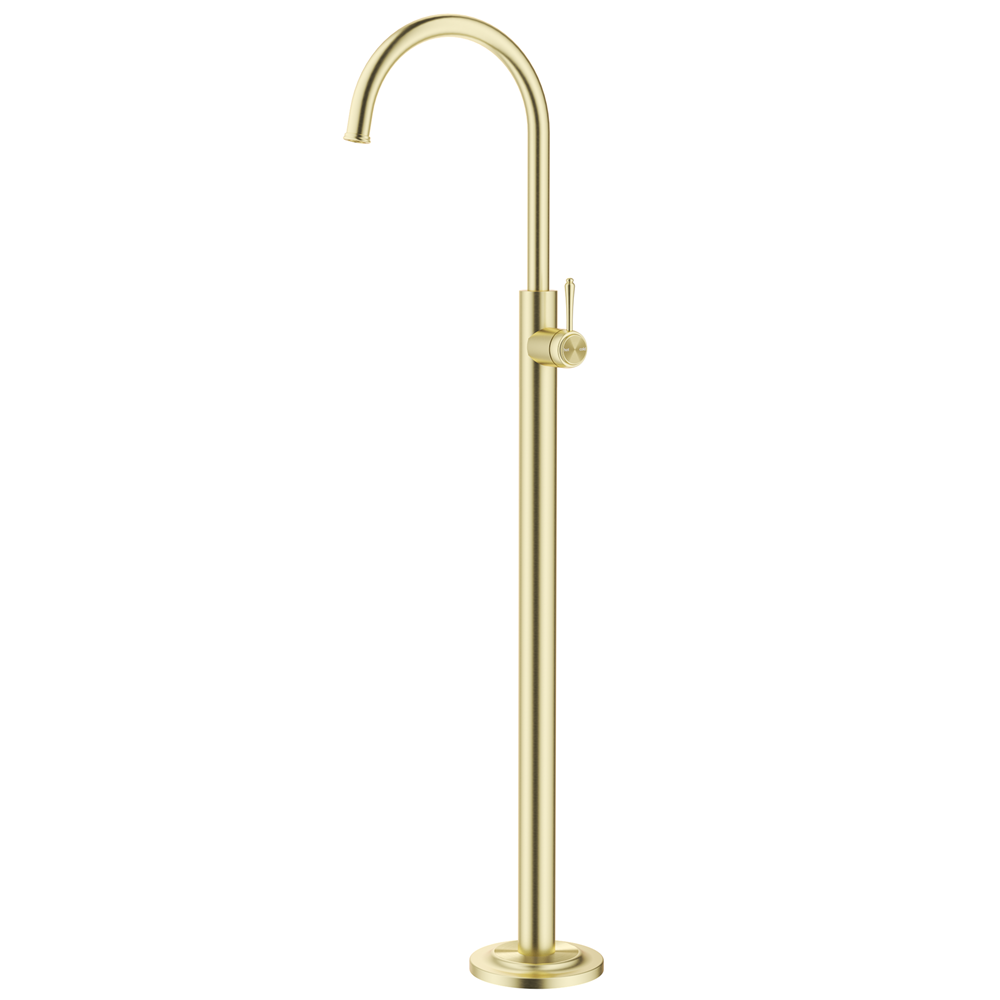 Bella Vista Mica Heritage Freestanding Bath Mixer French Gold BFM-4-FG