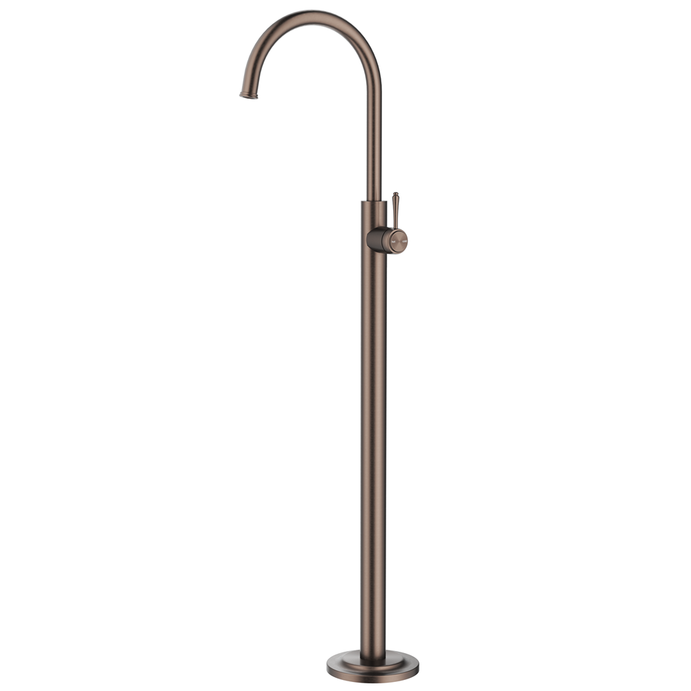 Bella Vista Mica Heritage Freestanding Bath Mixer Dusk Bronze BFM-4-DB