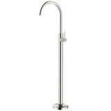 Bella Vista Mica Freestanding Bath Mixer Brushed Nickel BFM-5-BN