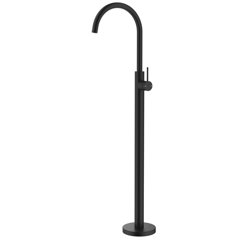 Bella Vista Mica Freestanding Bath Mixer Black BFM-5-BLK