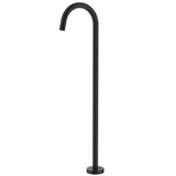 Bella Vista Mica Freestanding Bath Spout Black BFS-5-BLK