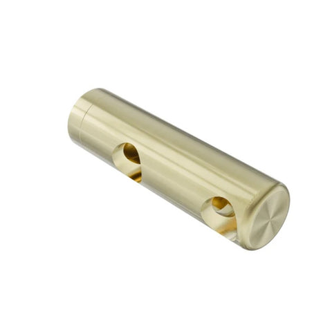 Nero Mecca Care Make Your Own 25mm Grab Rail Double End Bracket Right Hand Brushed Gold NR5390422BG