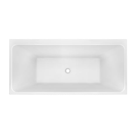 Decina Bianco Freestanding Bath 1500mm Gloss White BI1500W