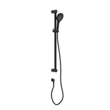 Nero Mecca Care 32mm Grab Rail And Adjustable Shower Rail Set 900mm Matte Black NRCS005MB