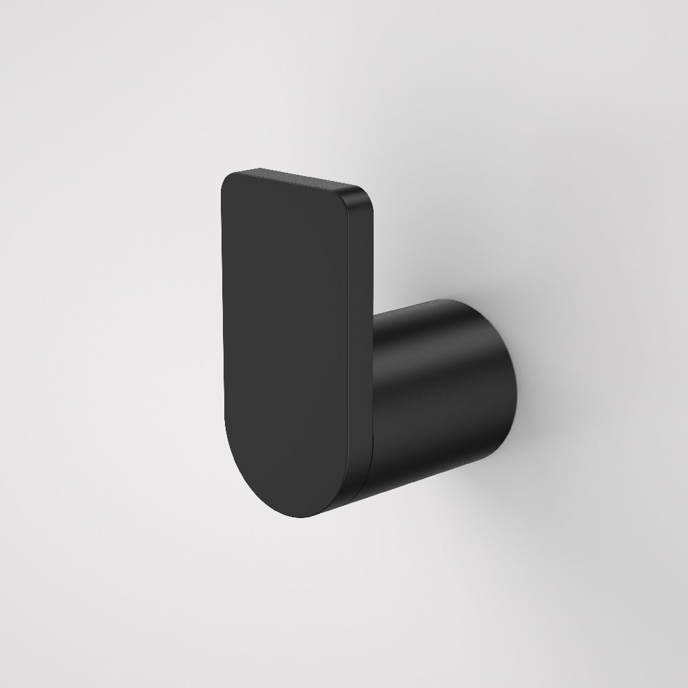 Caroma Urbane II Robe Hook Matte Black 99621B