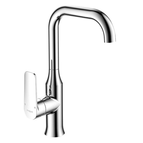 Argent Pace Gooseneck Basin Mixer Chrome BM222202