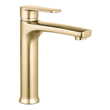 Argent Pace Tall Basin Mixer Brushed Gold BM222604BG