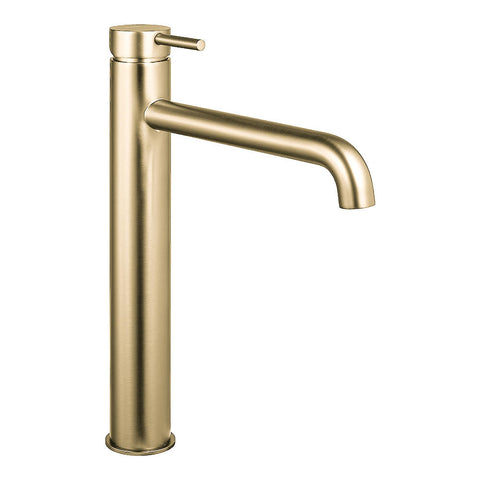 Argent Grace Vessel Basin Mixer Brushed Gold BM230114BG