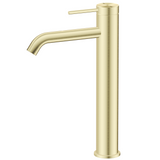 Bella Vista Mica Tall Basin Mixer French Gold BMC-5-TALL-FG