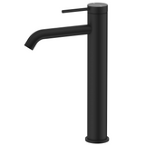 Bella Vista Mica Tall Basin Mixer Black BMC-5-TALL-BLK