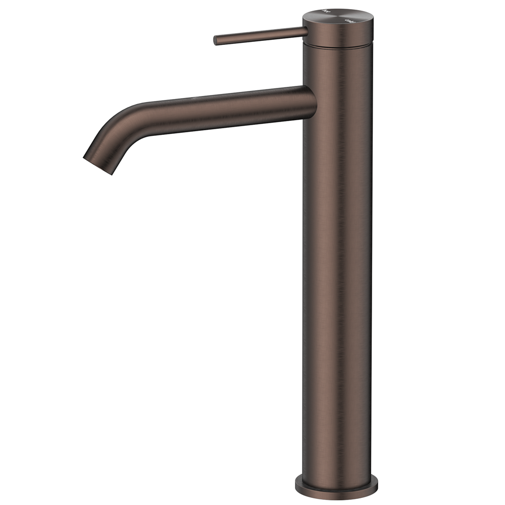 Bella Vista Mica Tall Basin Mixer Dusk Bronze BMC-5-TALL-DB