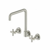 Nero X Plus Wall Kitchen Set Swivel Spout Brushed Nickel NR201607BN