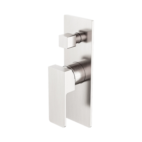 Nero Celia Shower Mixer Diverter Uni Body (Trim Kit Only) Brushed Nickel NR301511ATBN