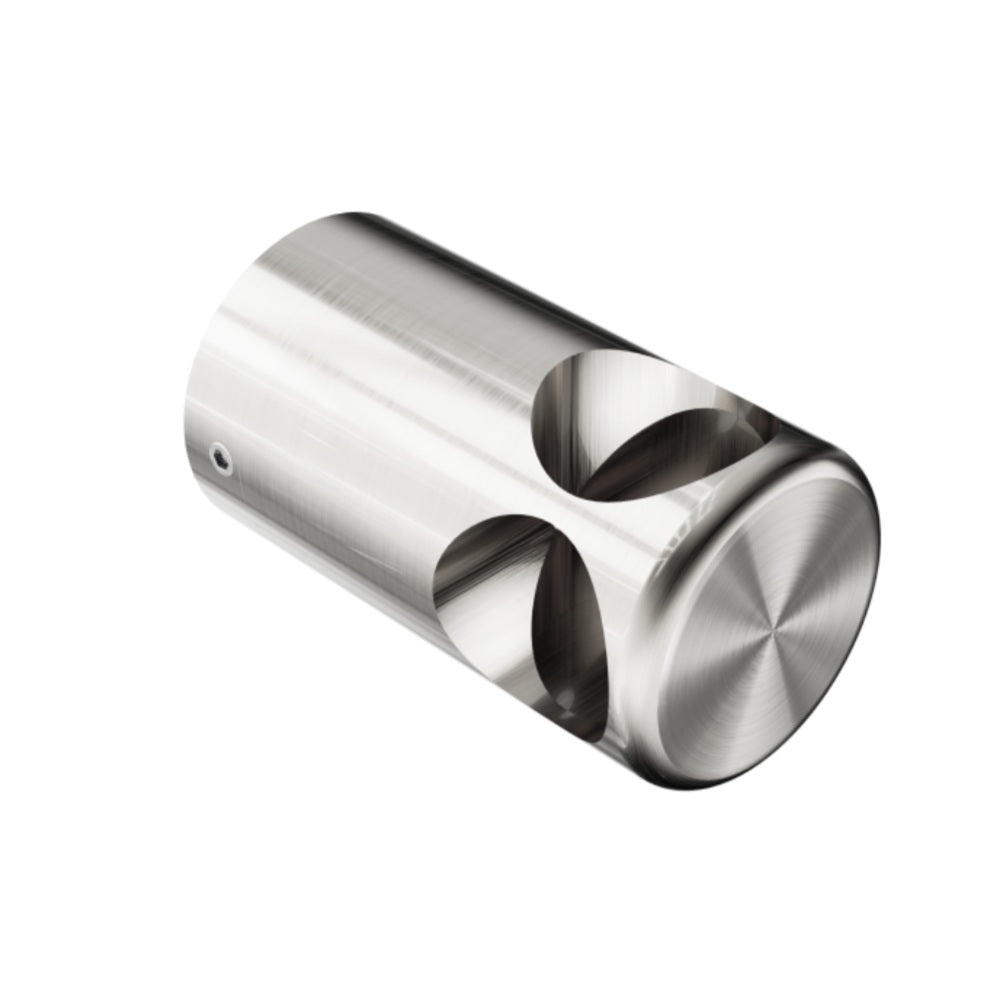 Nero Mecca Care Make Your Own 32mm Grab Rail 90 Degree Bracket Brushed Nickel NR5390428BN