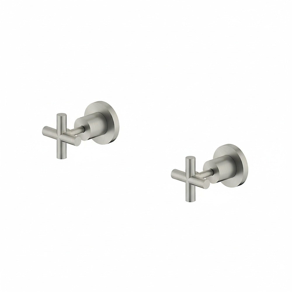Nero X Plus Wall Tops Assembly Brushed Nickel NR201609BN