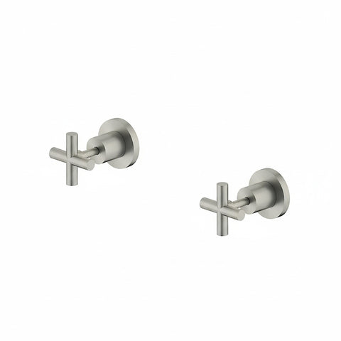 Nero X Plus Wall Tops Assembly Brushed Nickel NR201609BN