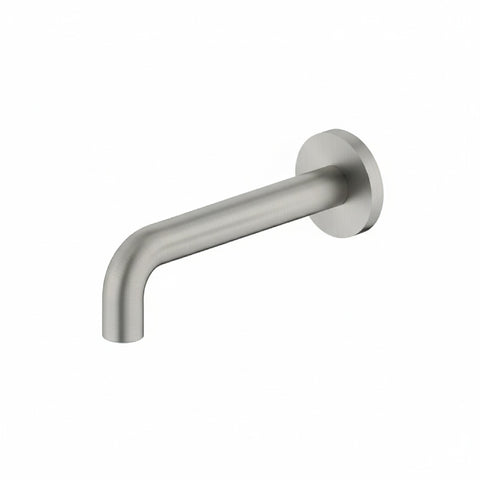 Nero X Plus Wall Basin Set Spout Only 180mm Brushed Nickel NR201607BSBN