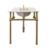 Turner Hastings Mayer Basin Stand Only to suit 900x550mm Basin Brushed Brass MA902FRBB