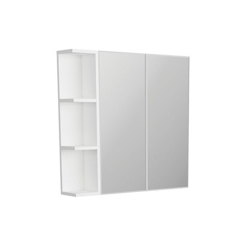 Fienza Bevel Edge Mirror Cabinet 600mm w/ 150mm Side Shelf BS75