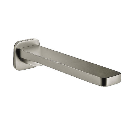 Argent Kubic Bath Spout 200mm Brushed Nickel BS996901BN