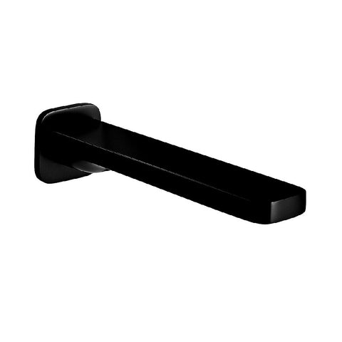 Argent Kubic Bath Spout 200mm Matte Black BS99690195